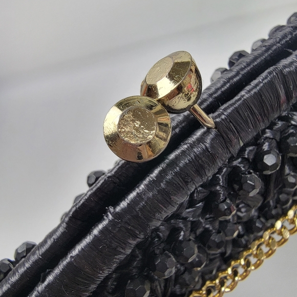 1960's Marcus Brothers of Miami Woven Handbag Purse - Picture 7 of 8